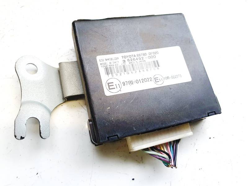 626492000 Toyota Corolla Verso 2006 Imobilaizera vadības bloks - Thumbnail 2