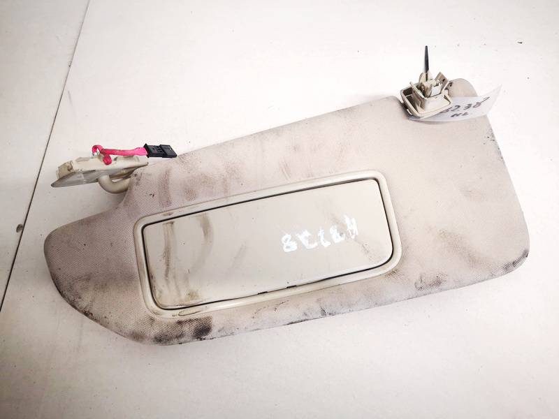 Volvo V70 2008 Sun Visor, With Light and Mirror and Clip