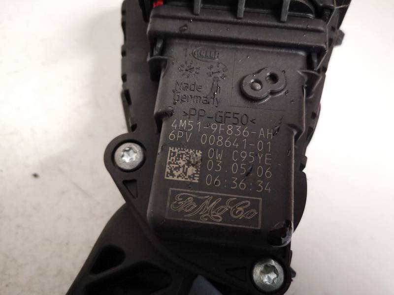 4M519F836AH Mazda 3 2007 Accelerator throttle pedal (potentiometer) - Thumbnail 2