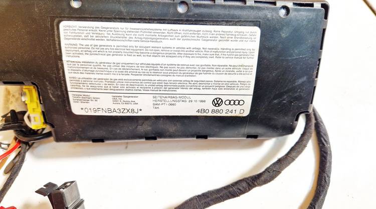 4B0880241D Audi A6 2000 Seat AIRBAG - Thumbnail 2