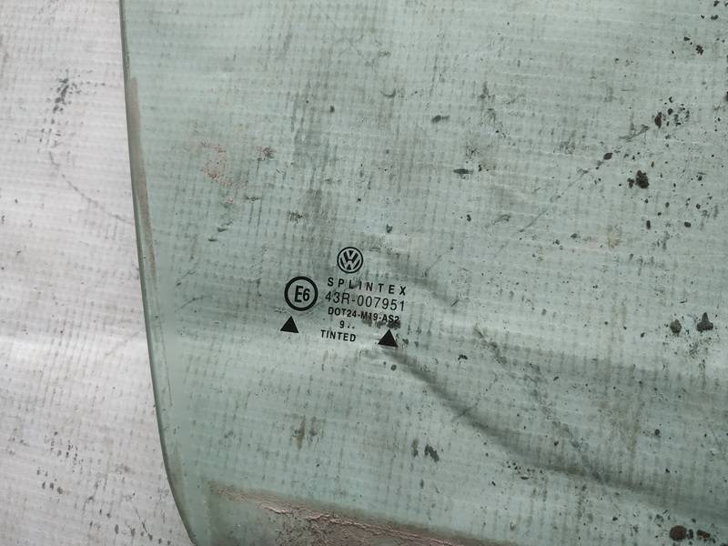 AS2 Volkswagen Golf 2000 Door-Drop Glass - FRONT RIGHT - Thumbnail 2