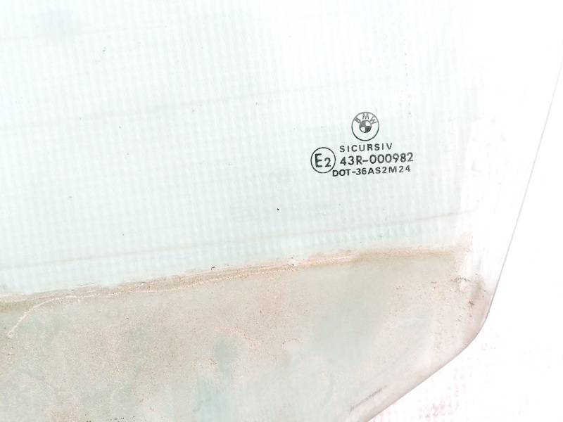 BMW 5-Series 1999 Door-Drop Glass - FRONT LEFT - Thumbnail 3