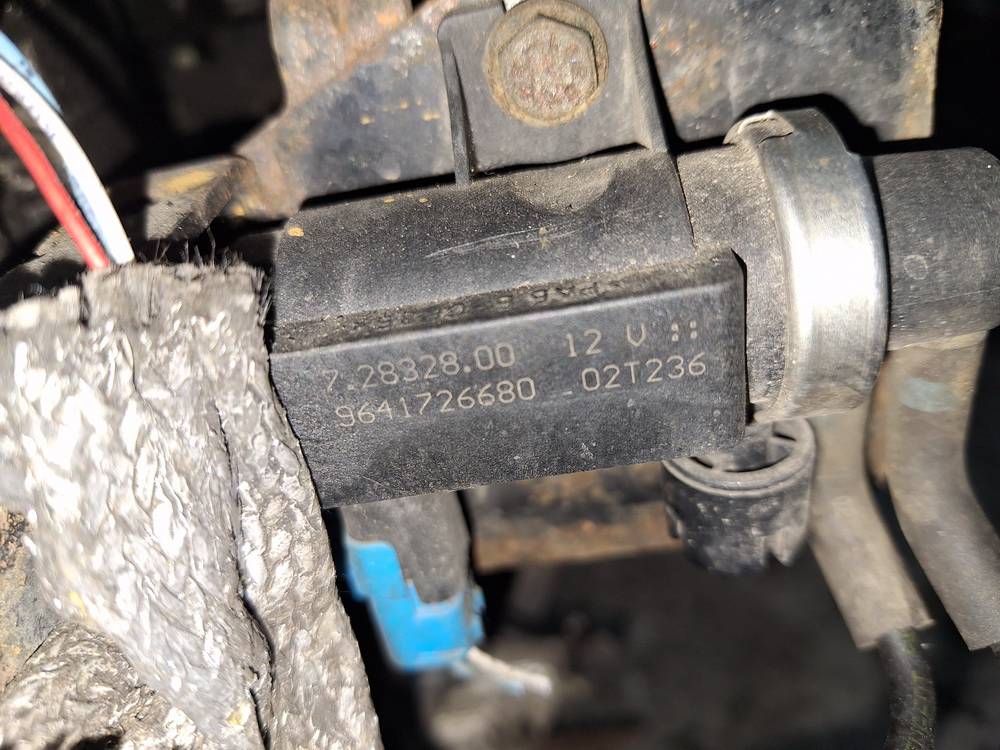9641726680 Citroen C3 2002 CAPTEUR PRESSION TURBO