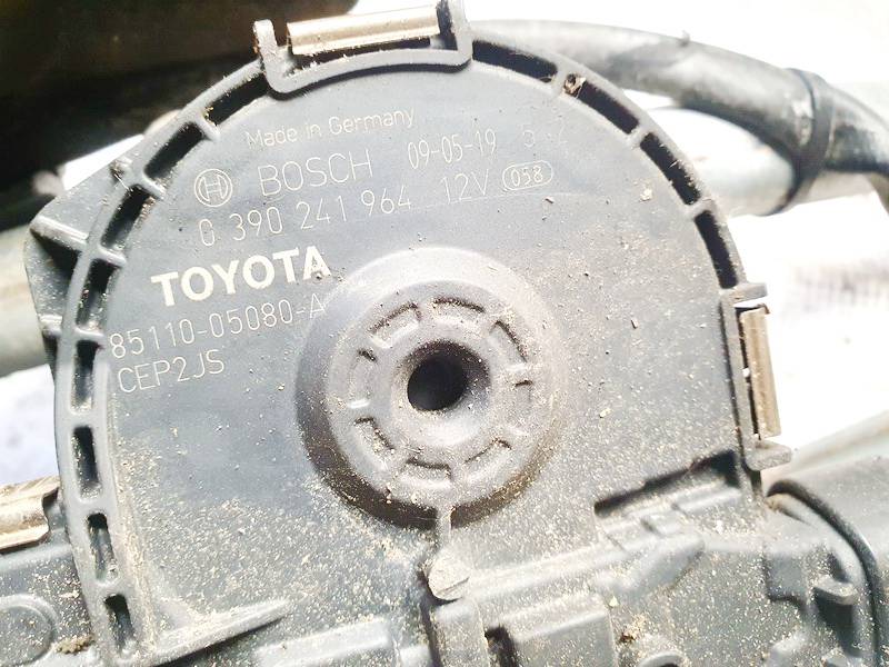 0390241964 Toyota Avensis 2009 windscreen front wiper motor - FRONT - Thumbnail 2