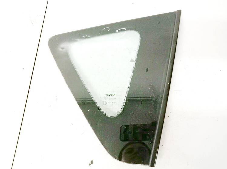 43R00097 Toyota Verso 2012 Corner quarter window glass - REAR RIGHT