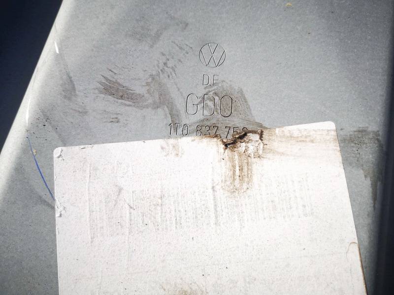 1T0837756 Volkswagen Touran 2005 Durvju loga pacēlājs - PRIEKŠA PA LABI - Thumbnail 3