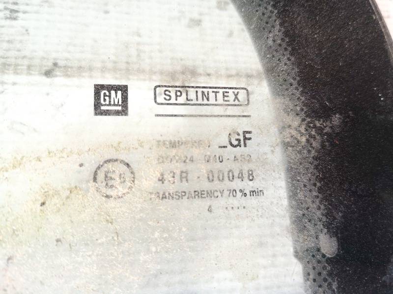 AS2 Opel Omega 1995 Quarter glass - REAR LEFT - Thumbnail 2