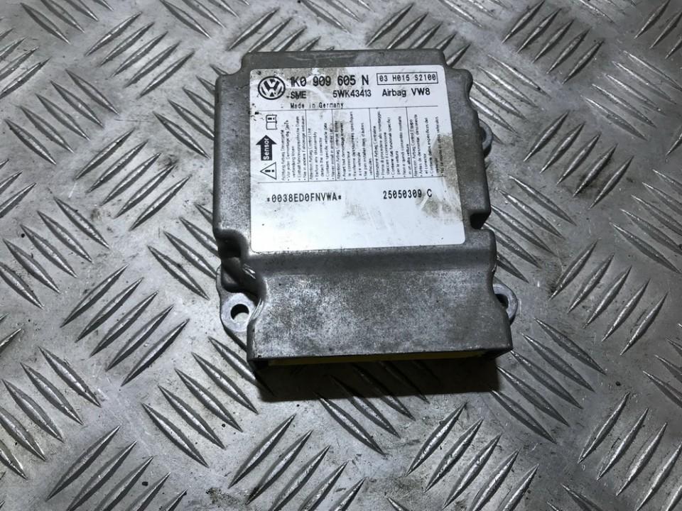 1K0909605N Volkswagen Golf Plus 2005 Airbag crash sensors module