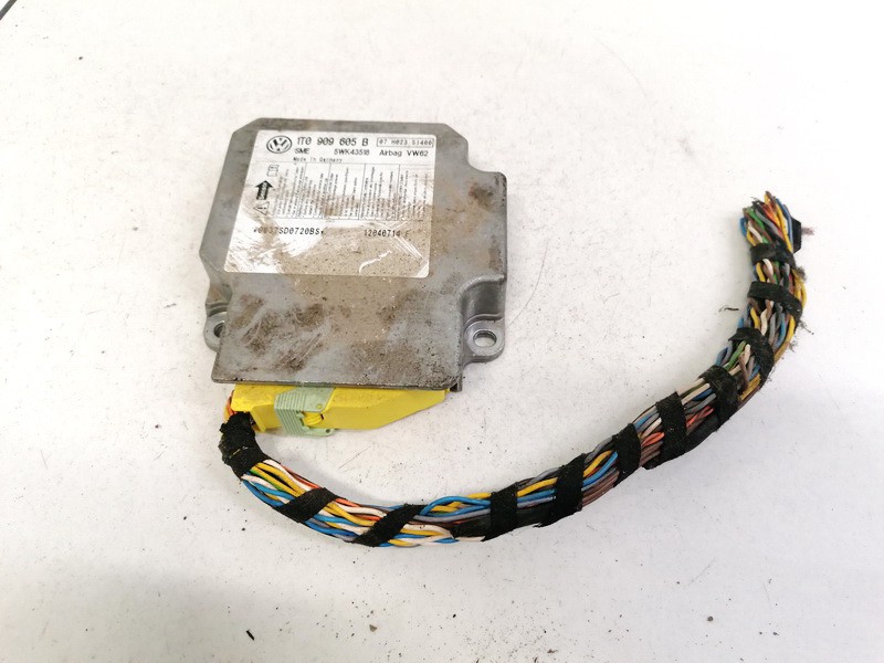 1T0909605B Volkswagen Touran 2004 Airbag crash sensors module