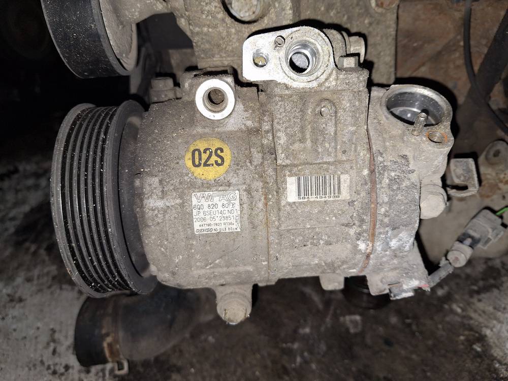 6Q0820080 Skoda Roomster 2009 AC AIR Compressor Pump