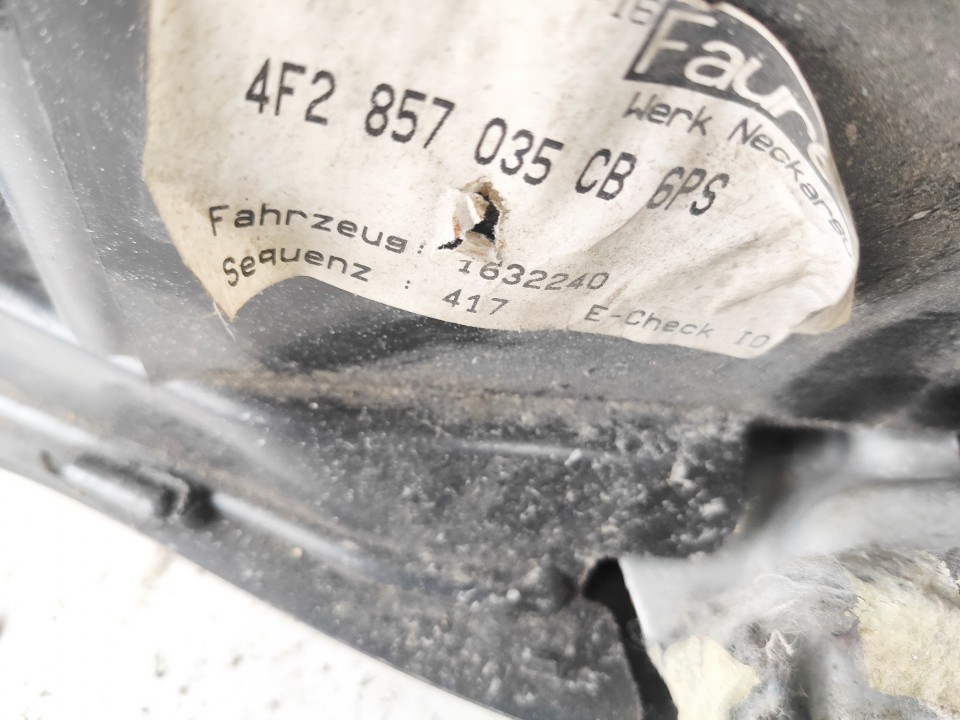 4F2857035 Audi A6 2006 Guantera - Thumbnail 2