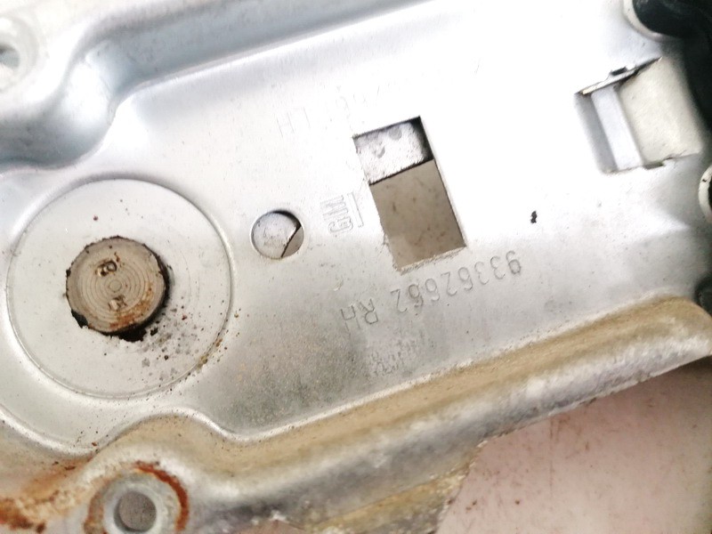 93362662 Opel Meriva 2003 Door winder mechanism (Window Regulator) - FRONT RIGHT - Thumbnail 3