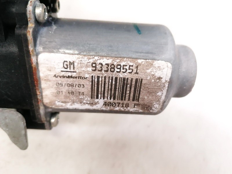 93389551 Opel Meriva 2003 Window Motor - FRONT RIGHT - Thumbnail 3