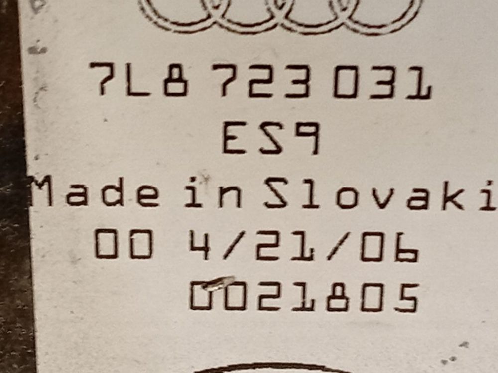 7L8723031 Audi Q7 2006 Jarrupoljin - Thumbnail 4