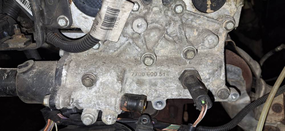 7700600514 Renault Megane 2004 Termostata korpuss - Thumbnail 3