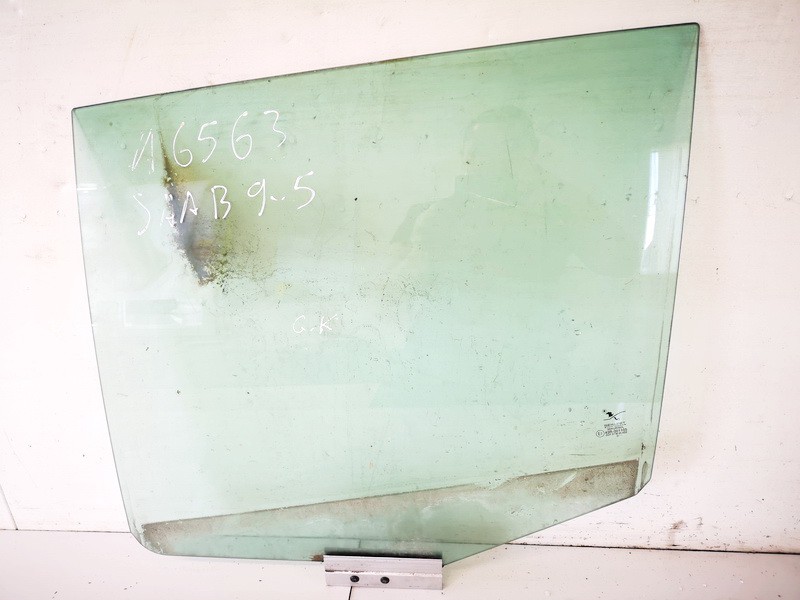 SAAB 9-5 2001 Door-Drop Glass - REAR LEFT