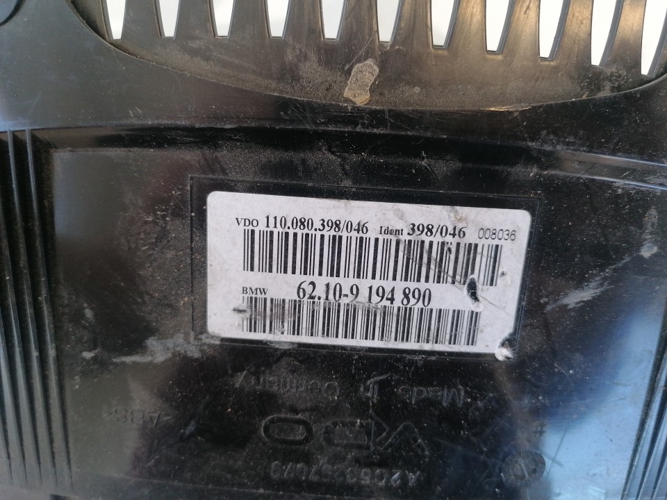 62109194890 BMW 5-Series 2006 Speedometers - Cockpit - Speedo Clocks Instrument - Thumbnail 3