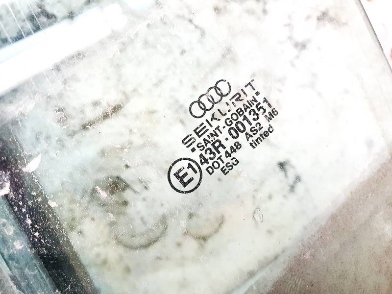 DOT448AS2M6 Audi A2 2002 Door-Drop Glass - FRONT LEFT - Thumbnail 2