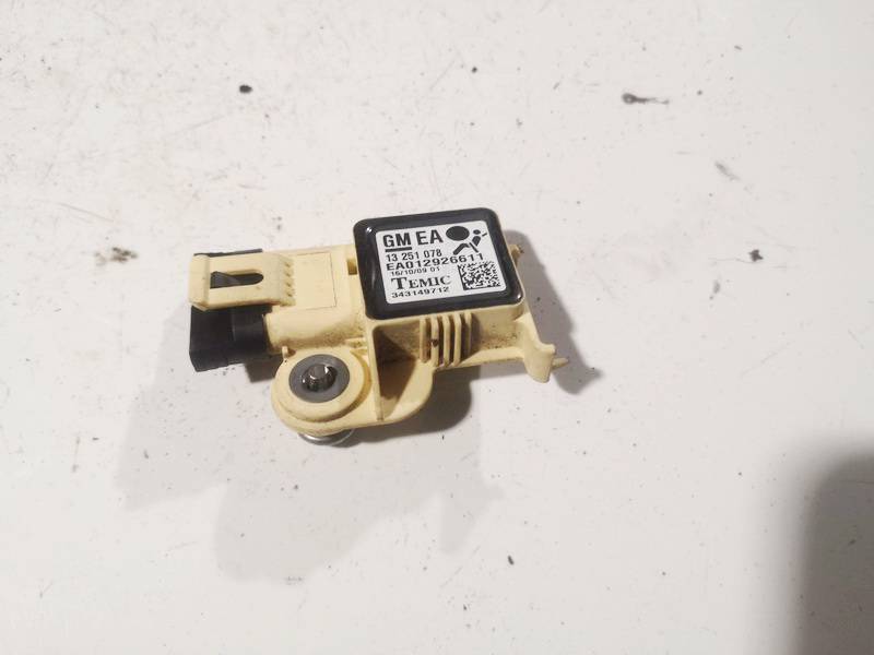 13251078 Opel Zafira 2009 Srs Airbag crash sensor