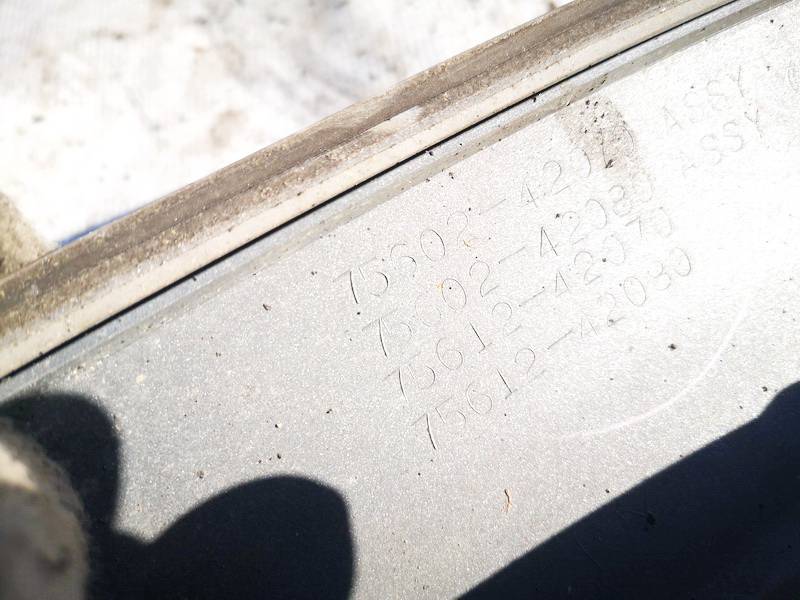 7560242070 Toyota RAV-4 2003 Wheel Arch (fender) Trim - FRONT LEFT - Thumbnail 3