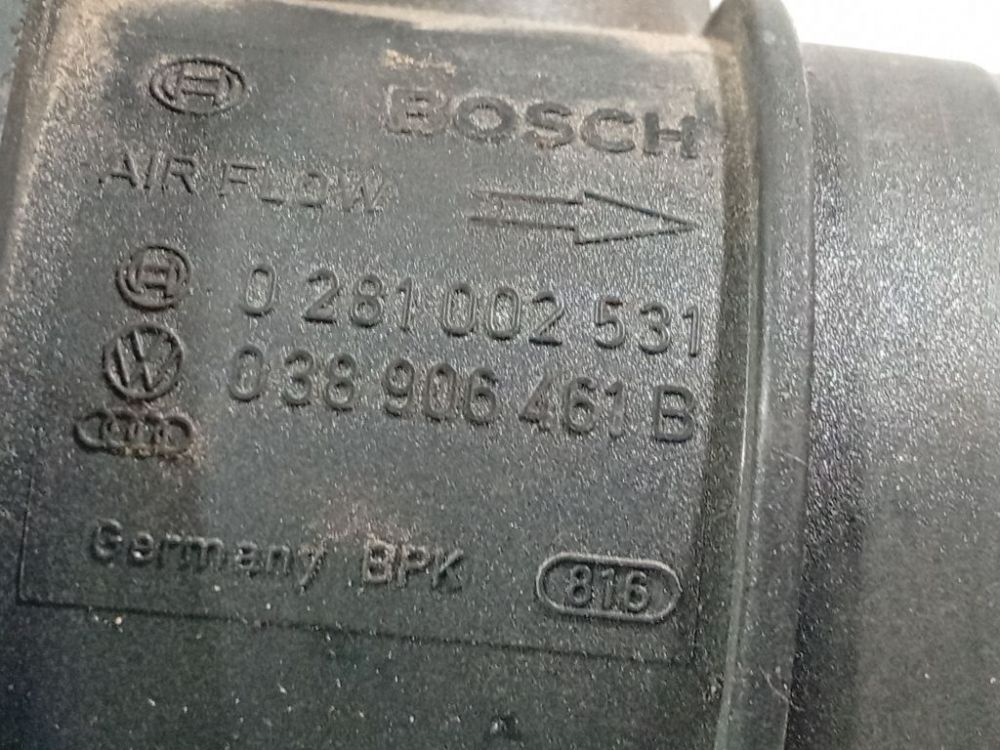 0281002531 Volkswagen Golf 2006 Air Mass Sensor - Thumbnail 4