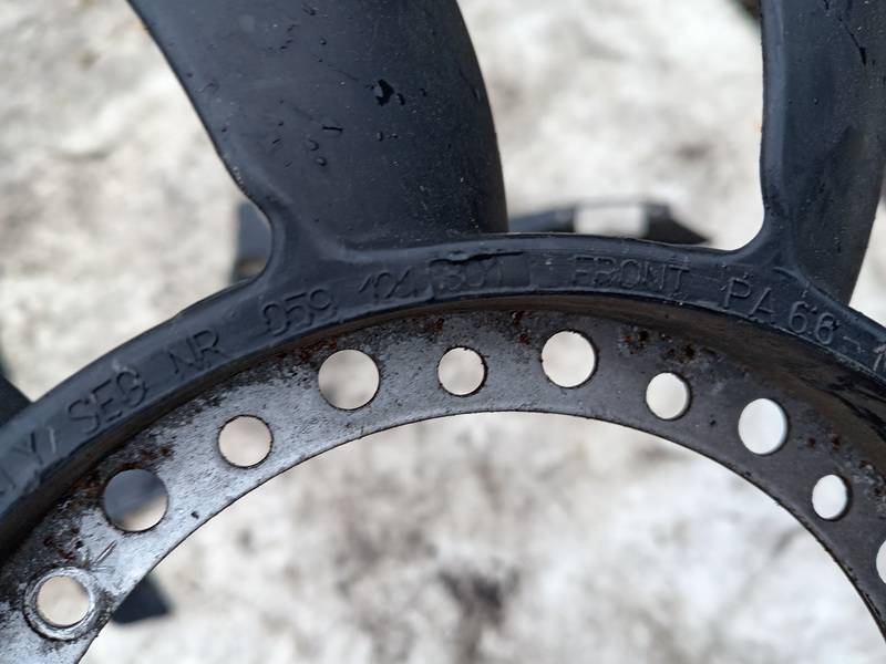 059121301 BMW X6 2014 Fan Blade - Thumbnail 3