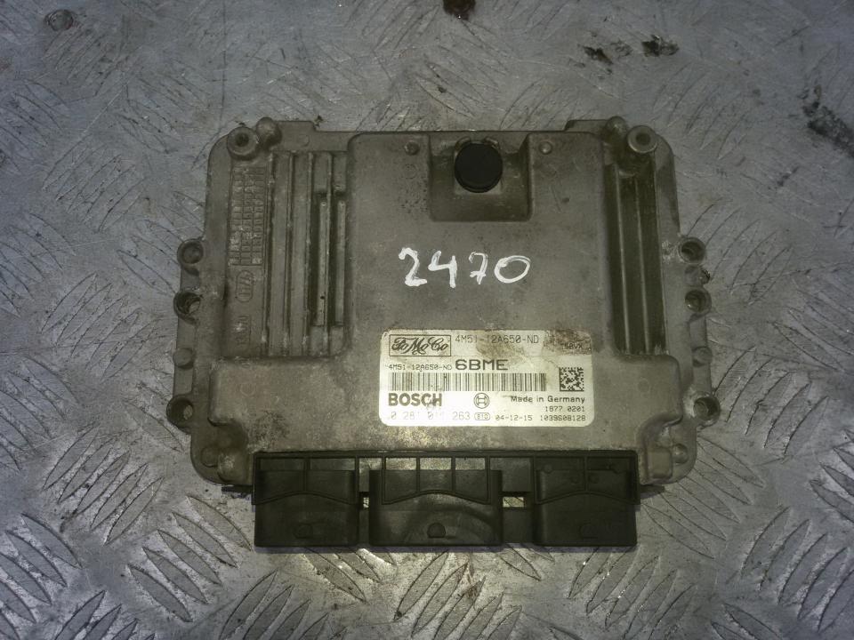 0281011263 Ford Focus 2005 ECU Engine Computer (Engine Control Unit)