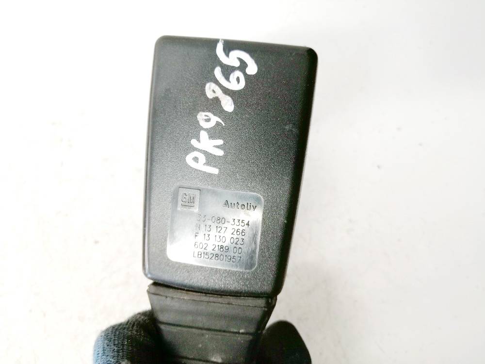 330803354 Opel Astra 2005 Turvavyön solki - EDESSÄ VASEMMALLA - Thumbnail 3