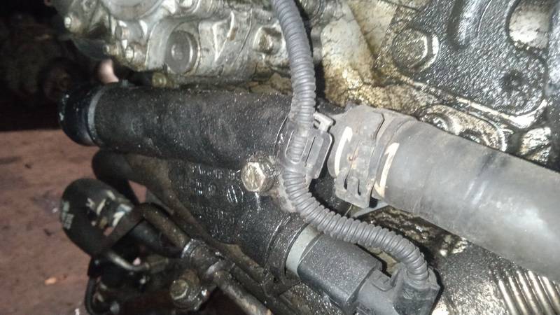 038121132G Volkswagen Golf 2003 Coolant Flange (Engine Coolant Thermostat Housing Cover) - Thumbnail 3