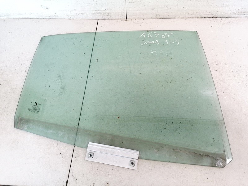 SAAB 9-3 2003 Door-Drop Glass - REAR RIGHT