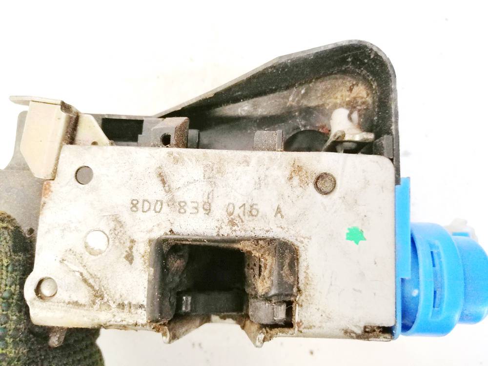 8D0839015A Audi A4 1996 Door Lock Mechanism - REAR LEFT - Thumbnail 3