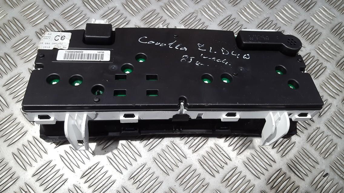 8380002C60 Toyota Corolla 2005 Speedometers - Cockpit - Speedo Clocks Instrument - Thumbnail 2