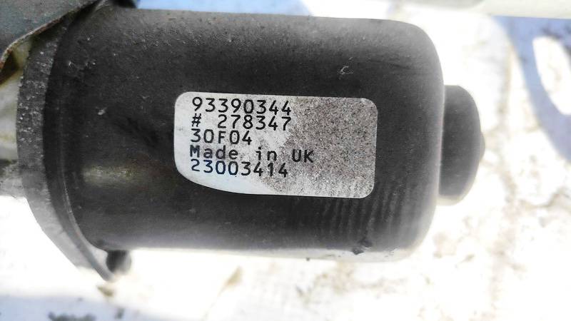 93390344 Opel Meriva 2004 windscreen front wiper motor - FRONT - Thumbnail 3