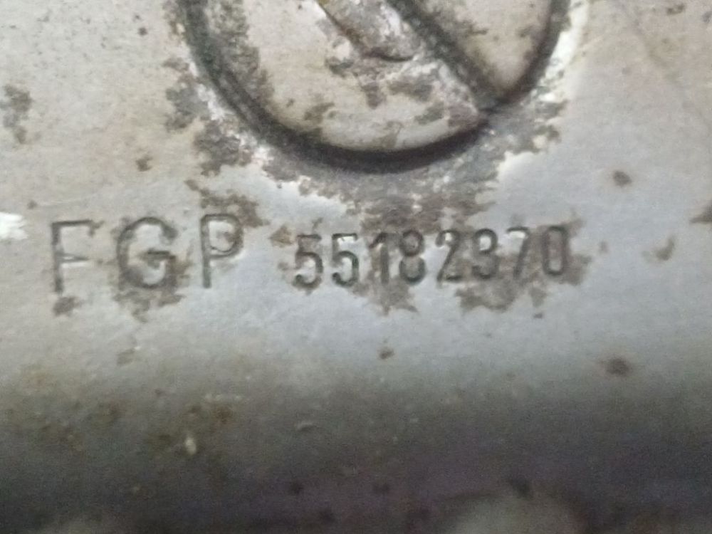 55182370 Opel Astra 2006 Kolektoriaus apsauga - Thumbnail 4