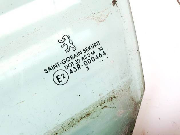 DOT39AS2M33 Peugeot 206 2003 Door-Drop Glass - FRONT LEFT - Thumbnail 2