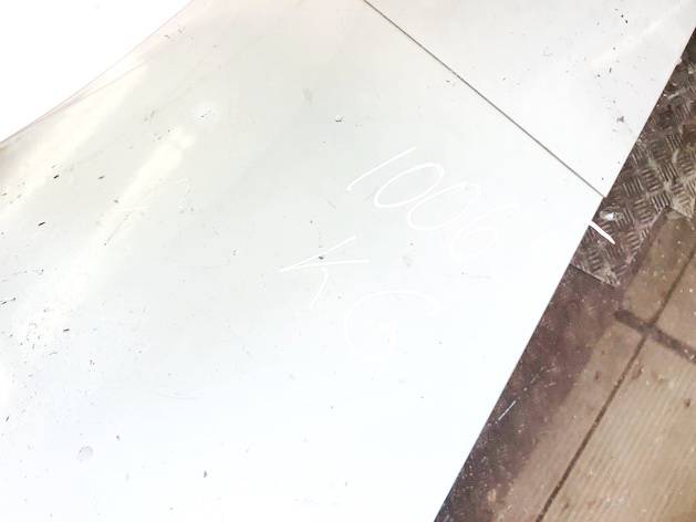 DOT39AS2M33 Peugeot 206 2003 Door-Drop Glass - REAR LEFT - Thumbnail 3