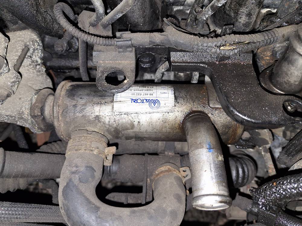 9646762280 Peugeot 307 2005 EGR Cooler (exhaust gas cooler)