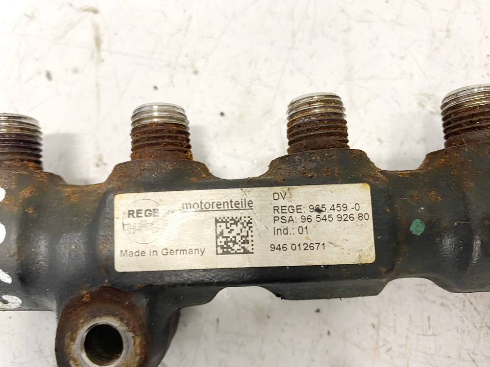 9654590 Citroen C3 Picasso 2010 Polttoainepääputki - Thumbnail 2