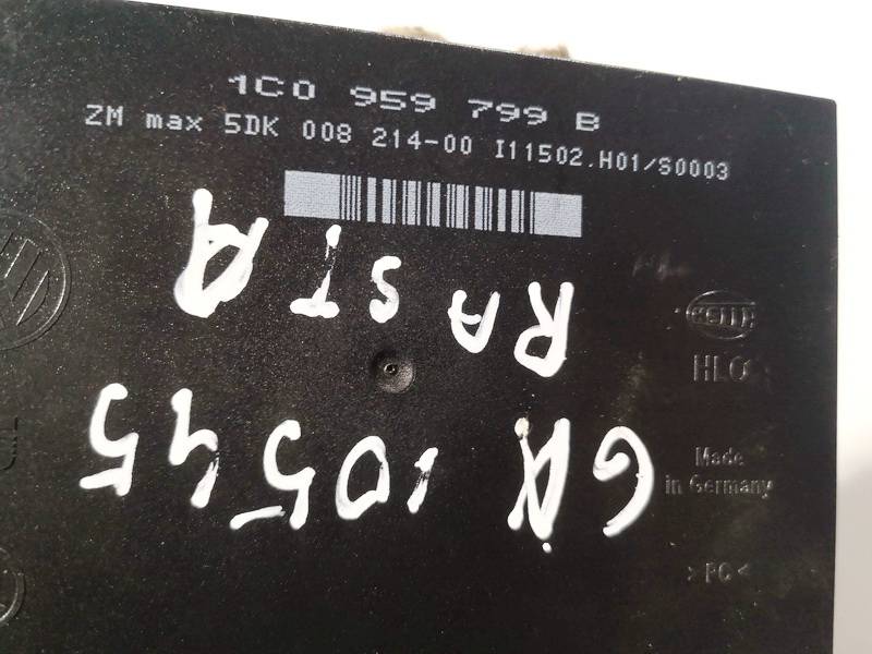 1C0959799B Volkswagen Bora 2003 Komforta bloks - Thumbnail 3