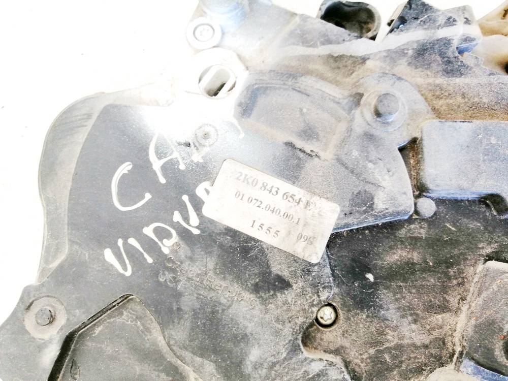 2K0843654E Volkswagen Caddy 2005 Zamek drzwi - TYLNE PRAWE - Thumbnail 3