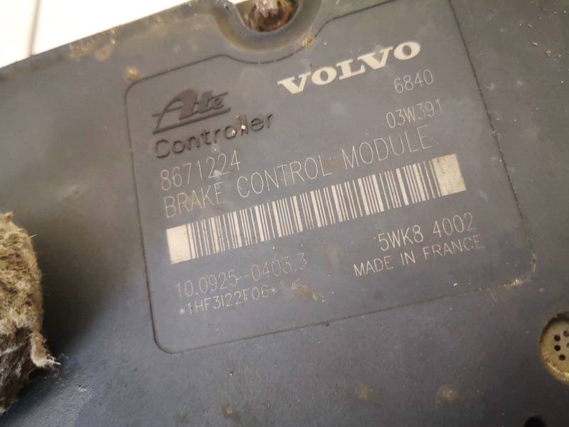 P08671225 Volvo XC 90 2004 Moduł ABS - Thumbnail 3