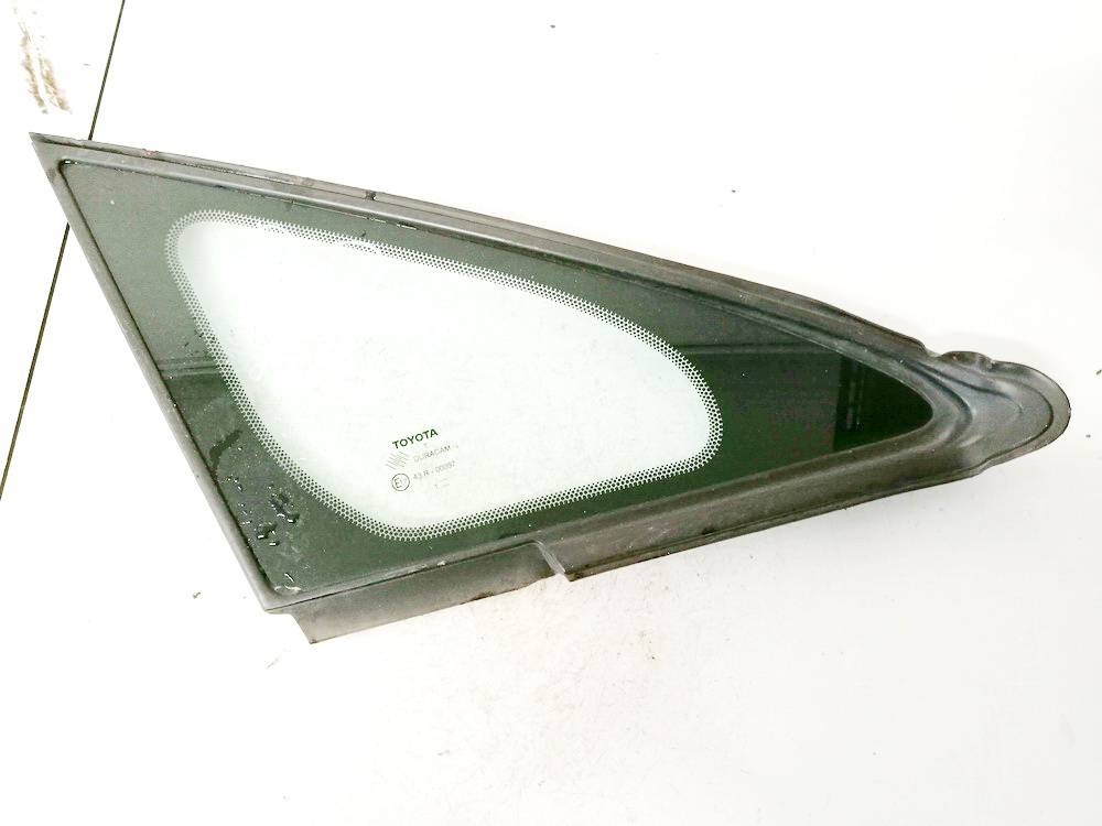 43R00097 Toyota Verso 2012 Corner quarter window glass - FRONT RIGHT