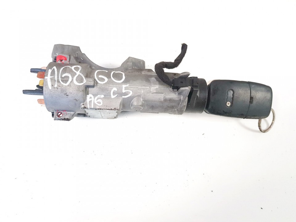 4B0905851 Audi A6 2002 Ignition Barrels (Ignition Switch)