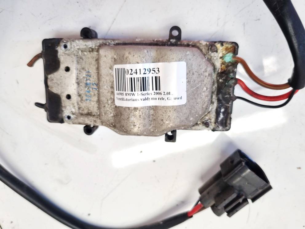 75617119 BMW 1-Series 2006 Blower Fan Regulator (Fan Control Switch Relay Module) - Thumbnail 2