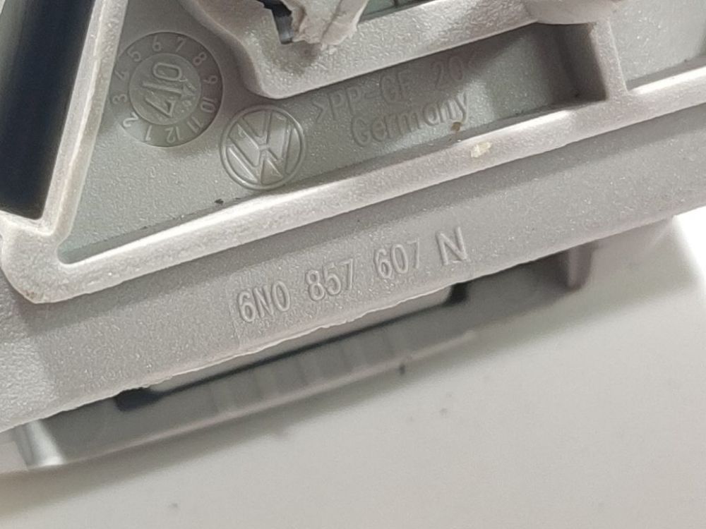 6N0857607N Volkswagen Polo 2008 Wewnętrzna rączka podsufitki - TYLNE LEWE - Thumbnail 4