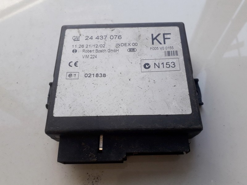 24437076KF Opel Astra 2002 General Module Comfort Relay (Unit)