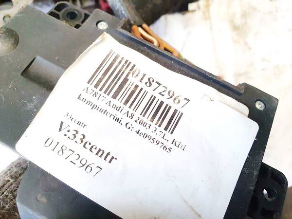 4E0959765 Audi A8 2003 Modulo Electronico - OTRAS UNIDADES DE CONTROL - Thumbnail 3