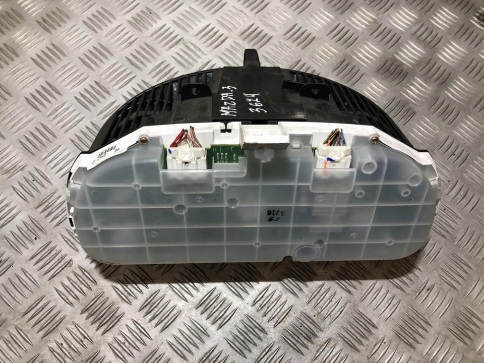 4EBN8B Mazda 3 2004 Spidometras - prietaisu skydelis - Thumbnail 2