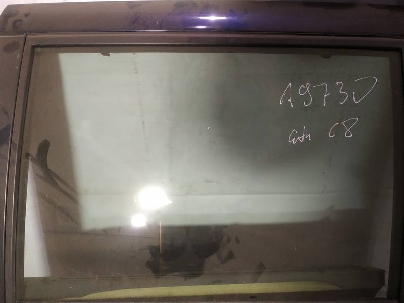 AS2 Citroen C8 2006 LUNA TRASERA IZQUIERDA, Luna de la puerta trasera - TRASERA IZQUIERDA