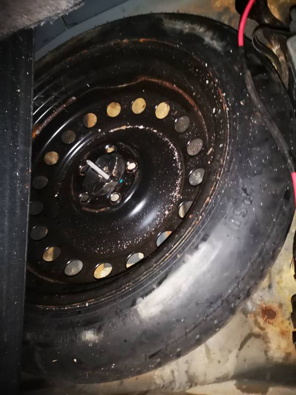 5X115 Chrysler 300C 2006 Koło dojazdowe – tzw. „tabletka“